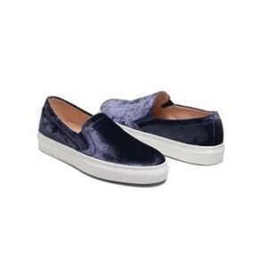 M. Gemi Women's The Cerchio Velvet Sneakers Sz 35 Grey